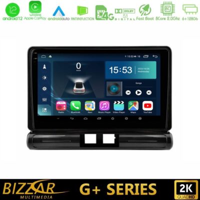 VL Garage - Bizzar G+ Series Citroen C3 2016-> 8core Android12 6+128GB Navigation Multimedia Tablet 9" - VL-U-G-CT2502