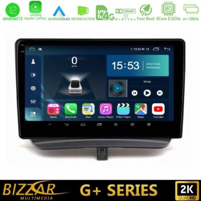 VL Garage - Bizzar G+ Series Ford Courier 2015-2023 8core Android12 6+128GB Navigation Multimedia Tablet 9" - VL-U-G-FD1794