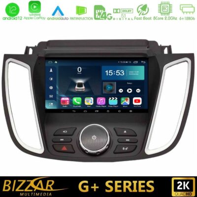 VL Garage - Bizzar G+ Series Ford C-Max / Kuga 8core Android12 6+128GB Navigation Multimedia Tablet 9" - VL-U-G-FD2025
