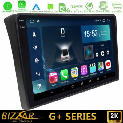 VL Garage - Bizzar G+ Series Fiat Ducato/Citroen Jumper/Peugeot Boxer 8core Android12 6+128GB Navigation Multimedia Tablet 9" - VL-U-G-FT483