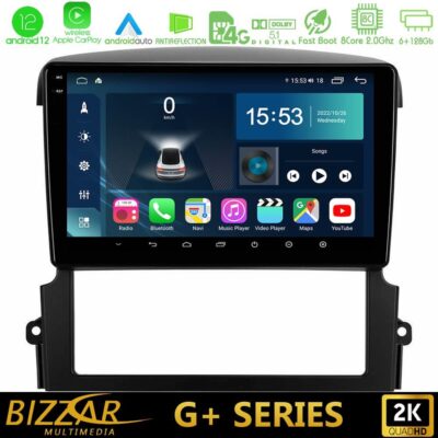VL Garage - Bizzar G+ Series Kia Sorento 8core Android12 6+128GB Navigation Multimedia Tablet 9" - VL-U-G-KI0407