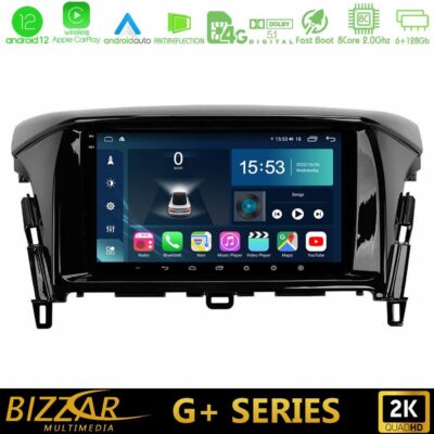 VL Garage - Bizzar G+ Series Mitsubishi Eclipse Cross 8core Android12 6+128GB Navigation Multimedia Tablet 9" - VL-U-G-MT2021