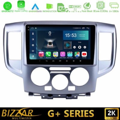 VL Garage - Bizzar G+ Series Nissan NV200 8core Android12 6+128GB Navigation Multimedia Tablet 9" - VL-U-G-NS391
