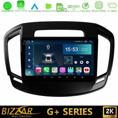 VL Garage - Bizzar G+ Series Opel Insignia 2014-2017 8core Android12 6+128GB Navigation Multimedia Tablet 9" - VL-U-G-OP0064