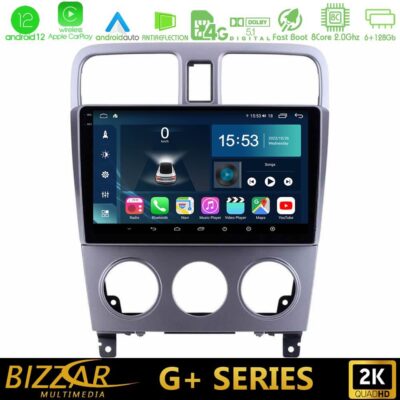 VL Garage - Bizzar G+ Series Subaru Forester 2003-2007 8core Android12 6+128GB Navigation Multimedia Tablet 9" - VL-U-G-SU0470