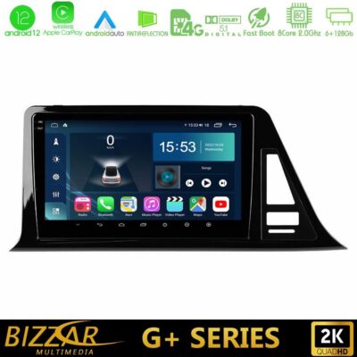 VL Garage - Bizzar G+ Series Toyota CH-R 8core Android12 6+128GB Navigation Multimedia Tablet 9" - VL-U-G-TY972