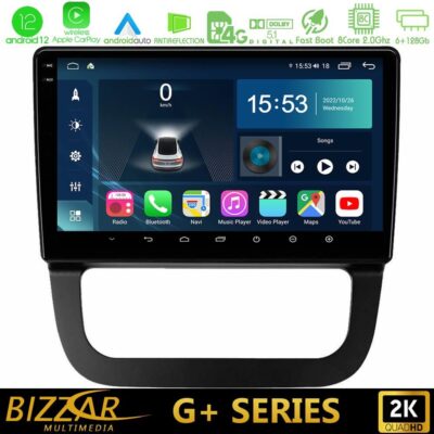 VL Garage - Bizzar G+ Series VW Jetta 8core Android12 6+128GB Navigation Multimedia Tablet 10" - VL-U-G-VW087T