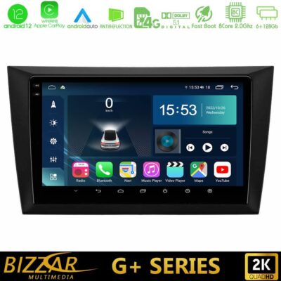 VL Garage - Bizzar G+ Series Vw Golf 6 8core Android12 6+128GB Navigation Multimedia Tablet 9" - VL-U-G-VW0999