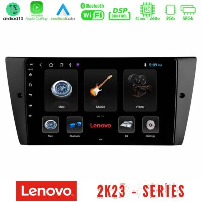 VL Garage - Lenovo Car Pad BMW 3 Series 2006-2011 4Core Android 13 2+32GB Navigation Multimedia Tablet 9" - VL-U-LEN-BM0751