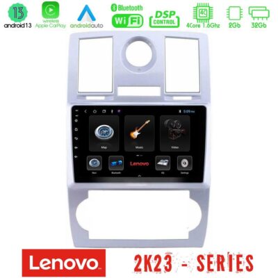 VL Garage - Lenovo Car Pad Chrysler 300C 4Core Android 13 2+32GB Navigation Multimedia Tablet 9" - VL-U-LEN-CH0743