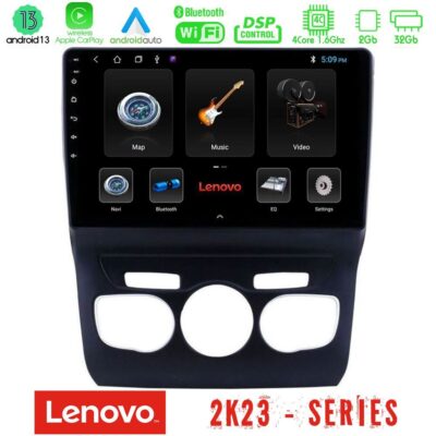 VL Garage - Lenovo Car Pad Citroen C4L 4Core Android 13 2+32GB Navigation Multimedia Tablet 10" - VL-U-LEN-CT0131