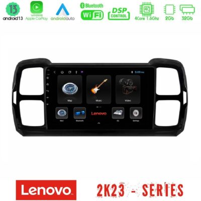 VL Garage - Lenovo Car Pad Citroen DS5 Aircross 2017-2021 4Core Android 13 2+32GB Navigation Multimedia Tablet 9" - VL-U-LEN-CT1240