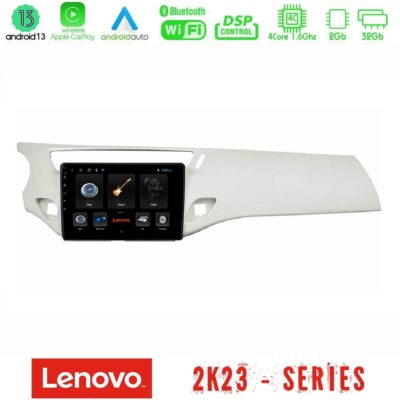 VL Garage - Lenovo Car Pad Citroen C3 2009-2016 4Core Android 13 2+32GB Navigation Multimedia Tablet 9" - VL-U-LEN-CT1948WH