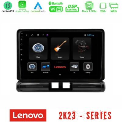 VL Garage - Lenovo Car Pad Citroen C3 2016-> 4Core Android 13 2+32GB Navigation Multimedia Tablet 9" - VL-U-LEN-CT2502