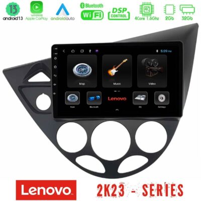 VL Garage - Lenovo Car Pad Ford Focus 1999-2004 4Core Android 13 2+32GB Navigation Multimedia Tablet 9" - VL-U-LEN-FD1331