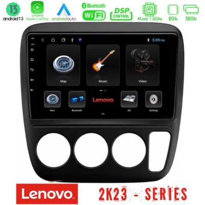 VL Garage - Lenovo Car Pad Honda CRV 1997-2001 4Core Android 13 2+32GB Navigation Multimedia Tablet 9" - VL-U-LEN-HD0935