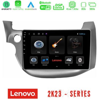 VL Garage - Lenovo Car Pad Honda Jazz 2009-2013 4Core Android 13 2+32GB Navigation Multimedia Tablet 10" - VL-U-LEN-HD0197
