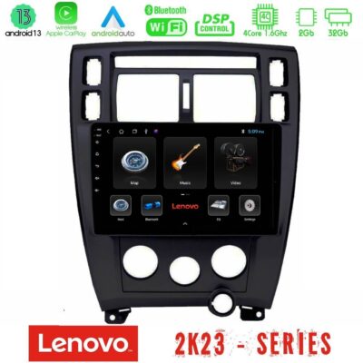 VL Garage - Lenovo Car Pad Hyundai Tucson 2006 – 2013 4Core Android 13 2+32GB Navigation Multimedia Tablet 9" - VL-U-LEN-HY0712BL