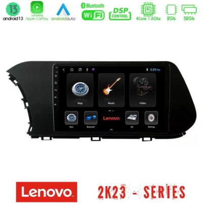 VL Garage - Lenovo Car Pad Hyundai i20 2021-2024 4Core Android 13 2+32GB Navigation Multimedia Tablet 10" - VL-U-LEN-HY1043