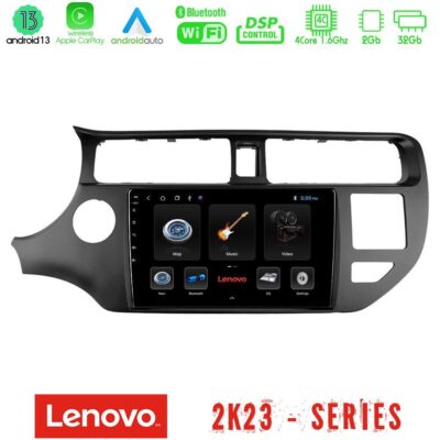 VL Garage - Lenovo Car Pad Kia Rio 2011-2015 4Core Android 13 2+32GB Navigation Multimedia Tablet 9" - VL-U-LEN-KI0552