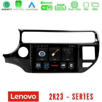 VL Garage - Lenovo Car Pad Kia Rio 2015-2017 4Core Android 13 2+32GB Navigation Multimedia Tablet 9" - VL-U-LEN-KI0553