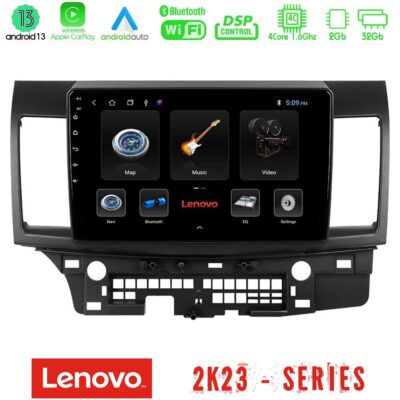 VL Garage - Lenovo Car Pad Mitsubishi Lancer 2008 – 2015 4Core Android 13 2+32GB Navigation Multimedia Tablet 10" - VL-U-LEN-MT232