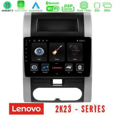 VL Garage - Lenovo Car Pad Nissan X-Trail T31 4Core Android 13 2+32GB Navigation Multimedia Tablet 10" - VL-U-LEN-NS0223