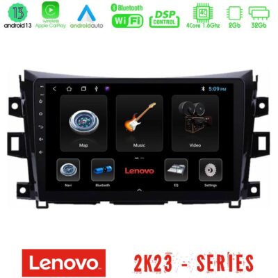 VL Garage - Lenovo Car Pad Nissan Navara NP300 4Core Android 13 2+32GB Navigation Multimedia Tablet 9" - VL-U-LEN-NS0340