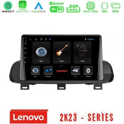 VL Garage - Lenovo Car Pad Nissan Qashqai J12 & X-Trail T33 4Core Android 13 2+32GB Navigation Multimedia Tablet 10" - VL-U-LEN-NS2114