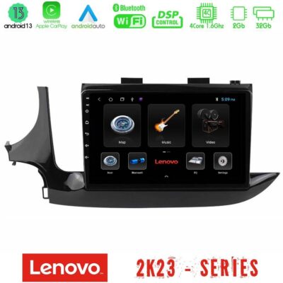 VL Garage - Lenovo Car Pad Opel Mokka 2016-2020 4Core Android 13 2+32GB Navigation Multimedia Tablet 9" - VL-U-LEN-OP0101