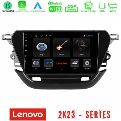 VL Garage - Lenovo Car Pad Opel Corsa F 2019-2023 4Core Android 13 2+32GB Navigation Multimedia Tablet 9" - VL-U-LEN-OP1740