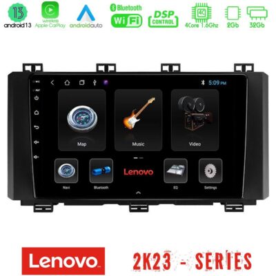 VL Garage - Lenovo Car Pad Seat Ateca 2017-2021 4Core Android 13 2+32GB Navigation Multimedia Tablet 9" - VL-U-LEN-ST015N