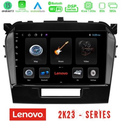 VL Garage - Lenovo Car Pad Suzuki Vitara 2015-2021 4Core Android 13 2+32GB Navigation Multimedia Tablet 9" - VL-U-LEN-SZ0162