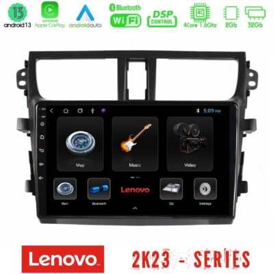 VL Garage - Lenovo Car Pad Suzuki Celerio 2014-2020 4Core Android 13 2+32GB Navigation Multimedia Tablet 9" - VL-U-LEN-SZ0537