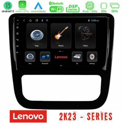 VL Garage - Lenovo Car Pad VW Scirocco 2008-2014 4Core Android 13 2+32GB Navigation Multimedia Tablet 9" (μαύρο γυαλιστερό) - VL-U-LEN-VW0057BL