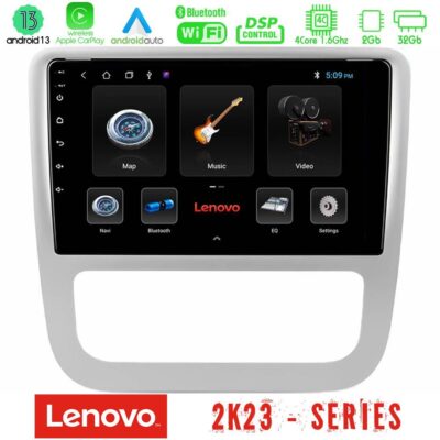 VL Garage - Lenovo Car Pad VW Scirocco / Eos 4Core Android 13 2+32GB Navigation Multimedia Tablet 9" - VL-U-LEN-VW0057SL
