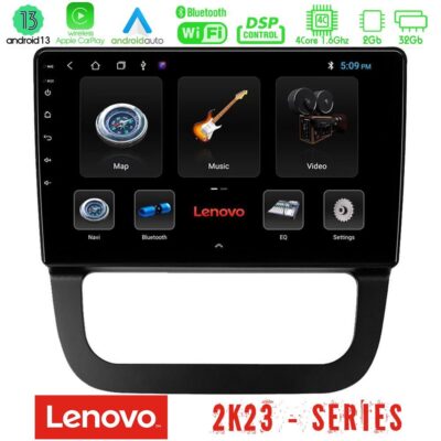 VL Garage - Lenovo Car Pad VW Jetta 4Core Android 13 2+32GB Navigation Multimedia Tablet 10" - VL-U-LEN-VW087T