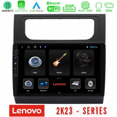 VL Garage - Lenovo Car Pad VW Touran 2011-2015 4core Android 13 2+32GB Navigation Multimedia Tablet 10" - VL-U-LEN-VW1002