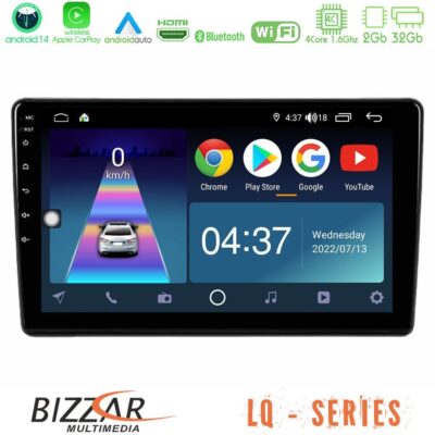 VL Garage - Bizzar LQ Series 4Core Android14 2+32GB Peugeot Partner / Citroën Berlingo 2008-2018 Navigation Multimedia Tablet 9" Με Carplay & Android Auto - VL-U-LQ-CT1026