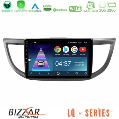 VL Garage - Bizzar LQ Series 4Core Android14 2+32GB Honda CRV 2012-2017 Navigation Multimedia Tablet 9" Με Carplay & Android Auto - VL-U-LQ-HD0012