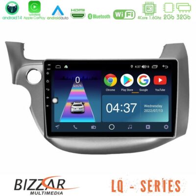 VL Garage - Bizzar LQ Series 4Core Android14 2+32GB Honda Jazz 2009-2013 Navigation Multimedia Tablet 10" Με Carplay & Android Auto - VL-U-LQ-HD0197