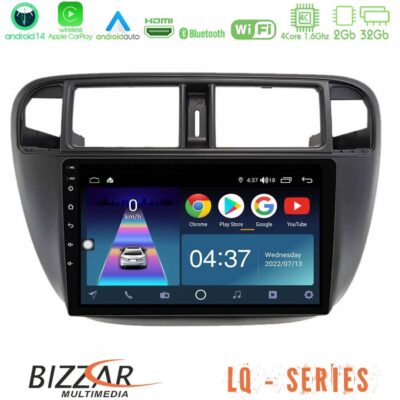 VL Garage - Bizzar LQ Series 4Core Android14 2+32GB Honda Civic 1995-2001 Navigation Multimedia Tablet 9" Με Carplay & Android Auto - VL-U-LQ-HD1113