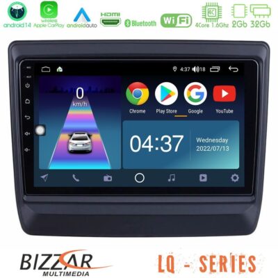 VL Garage - Bizzar LQ Series 4Core Android14 2+32GB Isuzu D-MAX 2020-2023 Navigation Multimedia Tablet 9" Με Carplay & Android Auto - VL-U-LQ-IZ715