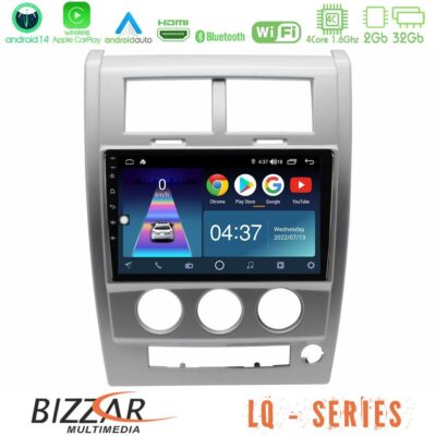 VL Garage - Bizzar LQ Series 4Core Android14 2+32GB Jeep Cherokee (KK) 2008-2012 Navigation Multimedia Tablet 10" Με Carplay & Android Auto - VL-U-LQ-JP1618