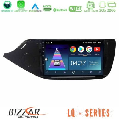 VL Garage - Bizzar LQ Series 4Core Android14 2+32GB Kia Ceed 2013-2017 Navigation Multimedia Tablet 9" Με Carplay & Android Auto - VL-U-LQ-KI0610