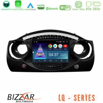 VL Garage - Bizzar LQ Series 4Core Android14 2+32GB Mini Cooper R50 Navigation Multimedia Tablet 9" Με Carplay & Android Auto - VL-U-LQ-MN1521