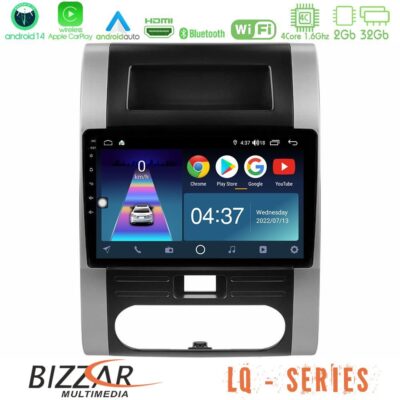 VL Garage - Bizzar LQ Series 4Core Android14 2+32GB Nissan X-Trail T31 Navigation Multimedia Tablet 10" Με Carplay & Android Auto - VL-U-LQ-NS0223
