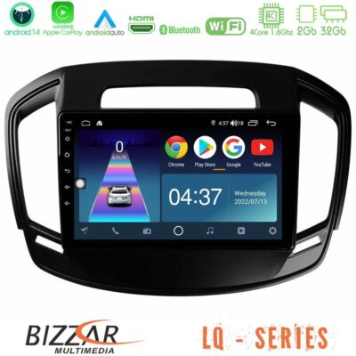 VL Garage - Bizzar LQ Series 4Core Android14 2+32GB Opel Insignia 2014-2017 Navigation Multimedia Tablet 9" Με Carplay & Android Auto - VL-U-LQ-OP0064