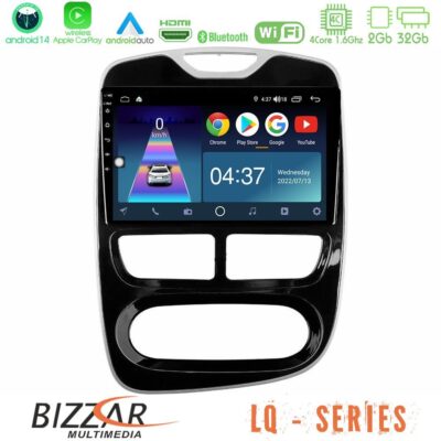 VL Garage - Bizzar LQ Series 4Core Android14 2+32GB Renault Clio 2012-2016 Navigation Multimedia Tablet 10" Με Carplay & Android Auto - VL-U-LQ-RN783