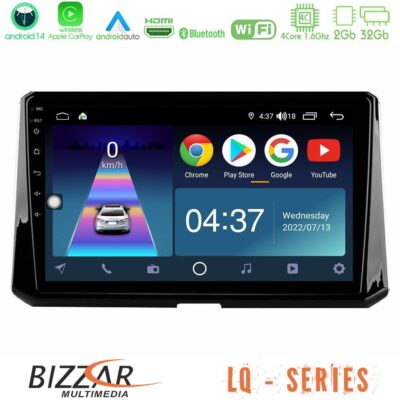 VL Garage - Bizzar LQ Series 4Core Android14 2+32GB Toyota Corolla 2019-2022 Navigation Multimedia Tablet 9" Με Carplay & Android Auto - VL-U-LQ-TY0597